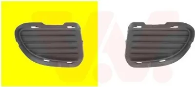 Produktbild von VAN WEZEL Lüftungsgitter Grill Stoßfänger für FIAT GRANDE PUNTO (199)