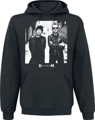 Produktbild von Depeche Mode Kapuzenpullover Herren Alley Photo schwarz L