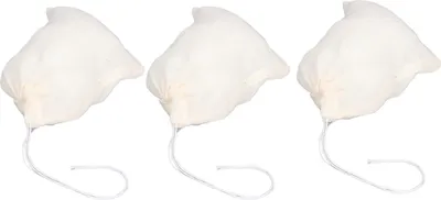 Zdjęcie produktu dla 100szt Woreczki bawełniane ze sznurkiem 8cmx10cm Filtr wielokrotnego użytku Pozostałości po herbacie Przyjazny dla środowiska woreczek filtrujący do herbaty