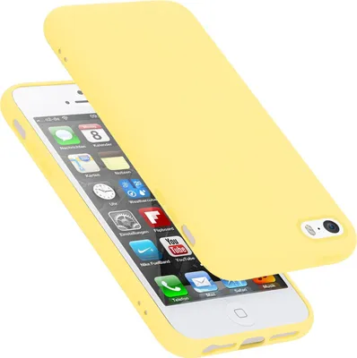 Zdjęcie produktu dla Cadorabo DE-150823, Apple, Apple iPhone 5 / 5S / SE 2016, Żółty