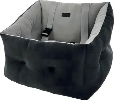 Productafbeelding van Nobby autostoel voor honden, model Rian, grijs
