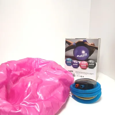 Image de EDIFIT Gymnastikball Pilatesball 55 65 75 Pezziball Y compris gonfleur Ballmedium