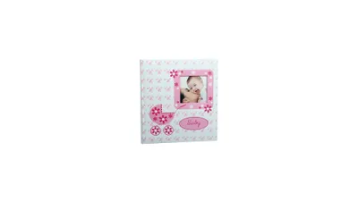 Produktbild von Kinder Fotoalbum für Fotoecken BABY BUGGY Blau