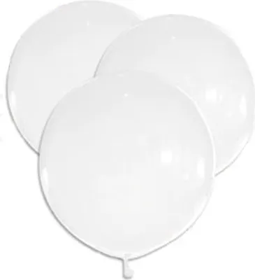 Immagine prodotto di Palloncini in lattice Decorazione di palloncini per matrimonio 5 pezzi bianco 47 cm -