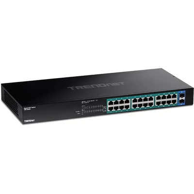 Imagen del producto de TrendNet TPE-TG262 TRENDnet 26-Port Gigabit PoE+ Switch (380W)