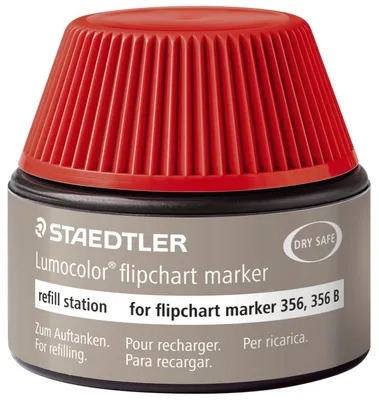 Obrázok produktu pre STAEDTLER Nachfülltinte Flipchartmarker rot