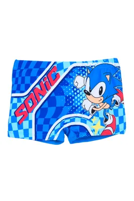 Produktbild von Sonic the Hedgehog Badehose - Schwimm-Boxer Sonic - blau - Größe 104