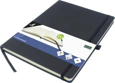 Immagine prodotto di kangaro K-552261 taccuino kangaro, 96 fogli, DIN A4, a righe, nero