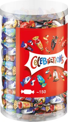 Produktbild von Celebrations 2x 1,435kg Mini-Schokoriegel
