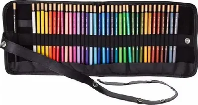 Produktbild von Mondeluz Koh-i-Noor Aquarellstifte 3720, 36 Farben, in schwarzem Etui