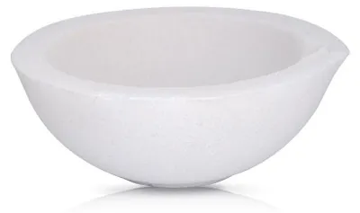 Quarz-Schmelztiegel für Gold, Silber, Platin, 8x12x4 cm