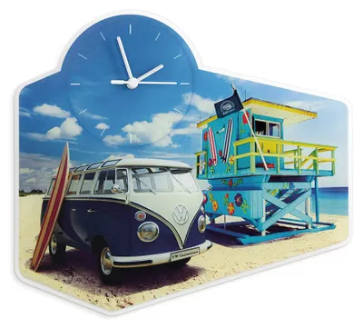 Produktbild von BRISA VW Collection - T1 Bulli Bus Wanduhr aus Acrylglas