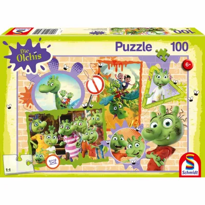 Produktbild von Olchige Freunde. Puzzle 100 Teile