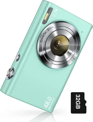 Obrázok produktu pre Digitálny fotoaparát, 1520P autofókus, FHD 48MP, 2,8-palcový displej, 16x digitálny zoom, prenosný mini fotoaparát pre deti a dospelých