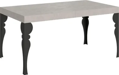 Produktbild von Paxon Premium Cashmere Ausziehtisch 160/264x90 cm mit anthrazitfarbenen Beinen