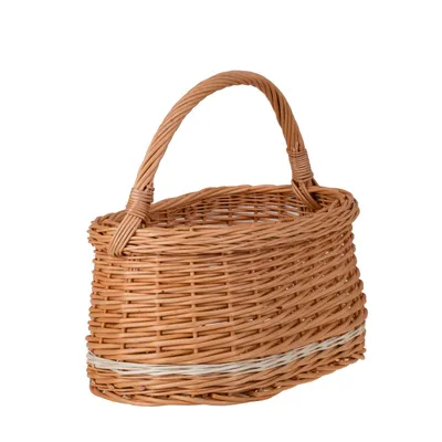 Produktbild von Einkaufskorb / Geschenkkorb aus Weide 41x28 H19/37 CM