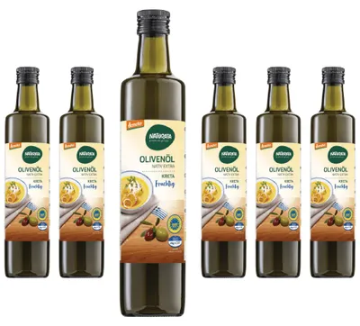 Produktbild von Olivenöl aus Kreta, nativ extra, Demeter, 6 x 500 ml