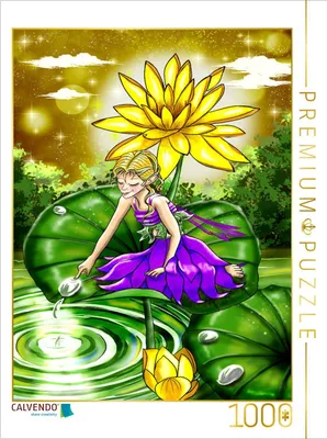 Produktbild von CALVENDO Puzzle Sommer-Elfe | 1000 Teile Lege-Größe 64x48cm Foto-Puzzle für glückliche Stunden