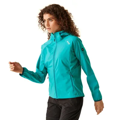 Produktbild von Regatta - "Bourda" Softshelljacke für Damen RG10790 (46 DE) (Tahoeblau/Leuchtend Blau)