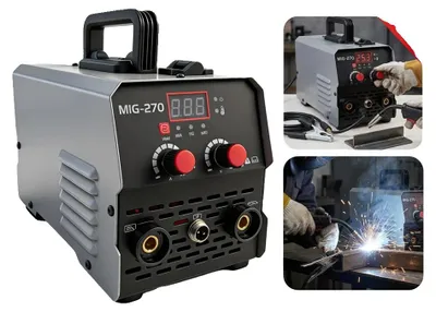 Image de Machine à souder TIG, puissance 3,9 kW, tension 220 V, prise européenne, soudage MMA et MIG, écran LED