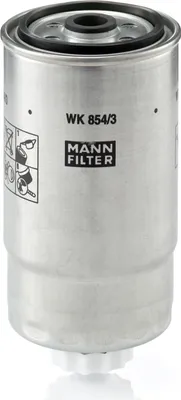 Produktbild von Kraftstofffilter MANN-FILTER WK 854/3 für ALFA ROMEO 147 (937) Anschraubfilter