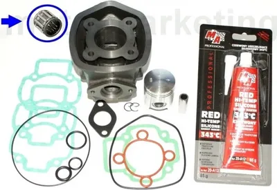 Produktbild von 50 Zylinder KOLBEN Dichtung Satz KOMPLETT für Aprilia SR 50 DITECH abBj2005