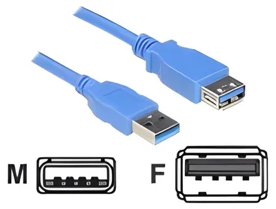 Obrázok produktu pre Delock USB-Verlängerungskabel - USB (M) zu USB (W)