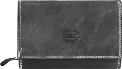 Produktbild von Akzent Damengeldbörse aus Echtleder, RFID-Schutz