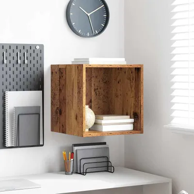 Produktbild von Möbel Wandschrank Altholz 37 x 37 x 37 cm Holzwerkstoff - Wandregale 875072