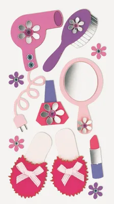 Produktbild von Heyda 203780718 Stick-On's-Mix "Beauty" 7,5 x 16,5 cm