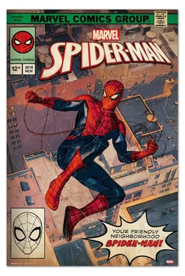 Produktbild von Marvel Spiderman-Poster Comicplakat