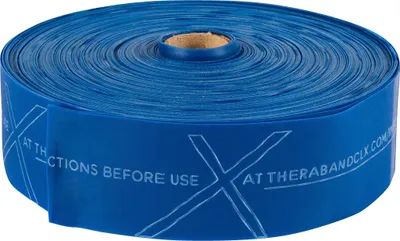 Produktbild von TheraBand Fitnessband "CLX", 22 m Rolle, Blau, Extra stark