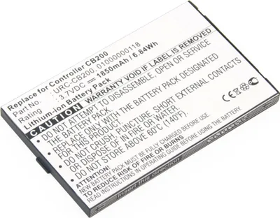 Image de subtel 1x Batterie pour Télécommande Compatible avec Sonos Controller CR200, Controller CB200, CB200WR1, MH28768 - (1850mAh, 3.7V)