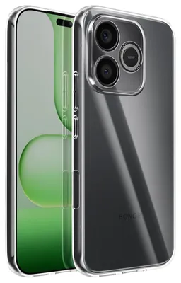 Produktbild von Mayaxess, Weiche Silikon Hülle Honor 600 Lite mit flexiblem Schutz, Transparent