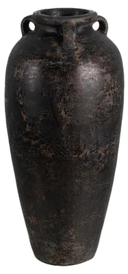 Produktbild von Terracotta-Vase – 26 x 28 x 60 cm – Braun
