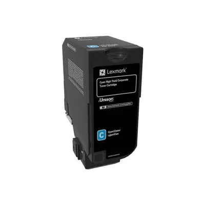 Produktbild von Lexmark Hohe Ergiebigkeit - Cyan - original
