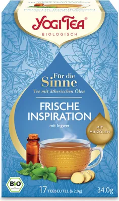 Zdjęcie produktu dla Yogi Tea For the Senses Fresh Inspiration Organic 17X2,0 g
