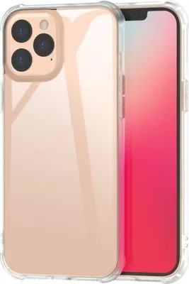 Produktbild von Mobigear Crystal – Transparente Schutzhülle für das iPhone 12 Pro Max, Hartschale, Rückseite – Transparent