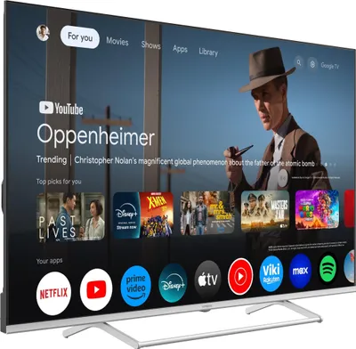 Produktbild von Strong SRT55UG8773C, 139,7 cm (55"), 3840 x 2160 Pixel, QLED, Smart-TV, WLAN, Silber