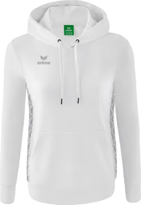 Produktbild von Erima Essential Team Hoody Weiß/Monumentgrau - 36