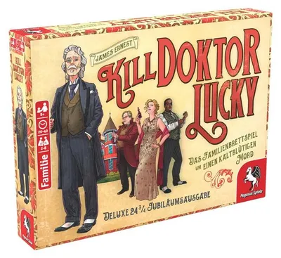 Obrázok produktu pre Pegasus Kill Doktor Lucky, Stolová hra, Detektívna, 8 rok / roky, 20 min