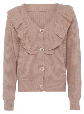 Immagine prodotto di Cardigan da donna LUREA in maglia - Beige, XS/S
