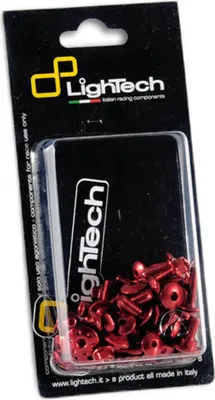 Immagine prodotto di Kit viti carena Lightech colore rosso per BMW s1000rr