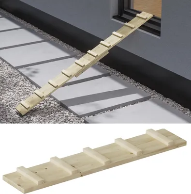 Produktbild von Katzenleiter Katzentreppe Katzenstufe für Balkon Treppe 1m ohne Befestigung 9743