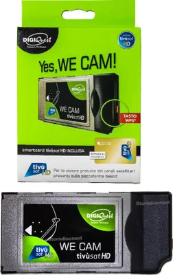 Produktbild von Digiquest HD Tivusat Modul - ohne Karte - WE CAM