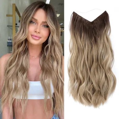 Imagen del producto de Extensiones de cabello "Invisible" de 50 cm con clips