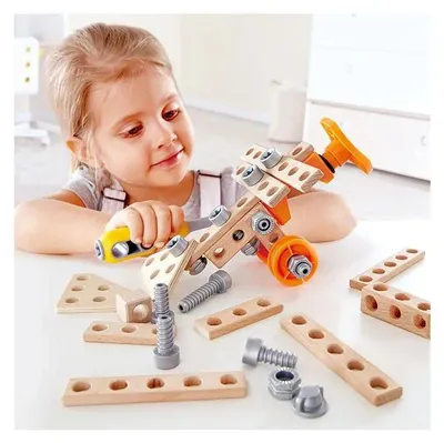 Produktbild von Hape Experiment Starter Kit, Bau, 4 Jahr(e), Mehrfarbig, Holz