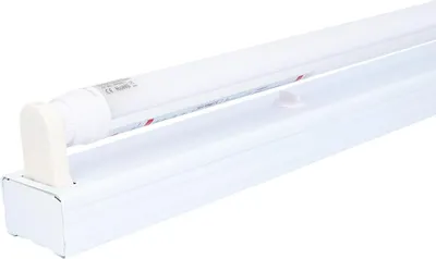 Image de HOFTRONIC - Lampe Fluorescent LED 2x24W 4800lm 4000K T8 IP20 Transparent