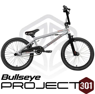 Obrázek produktu pro Bullseye Project 301 BMX 20palcové kolo, 2 pegy, 360° rotor, freestyle