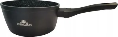 Image de Casserole en aluminium Granitex 16 cm avec revêtement Ilag sans couvercle 340M